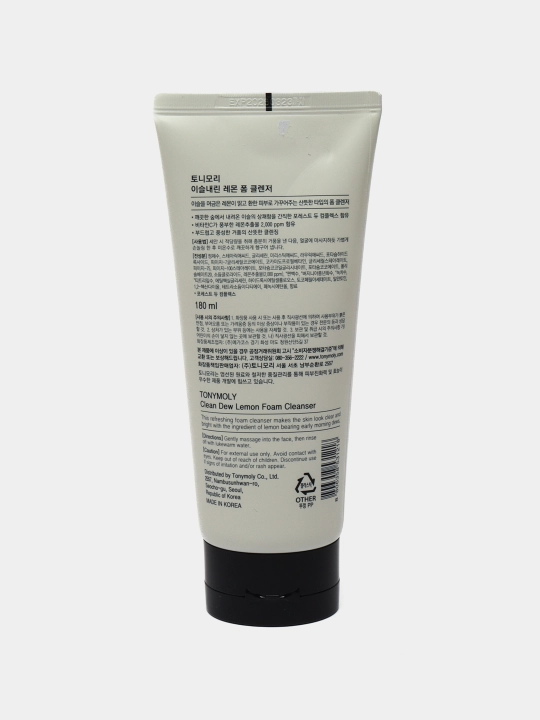 Очищающая пенка для умывания Tony Moly Clean Dew, 180 мл