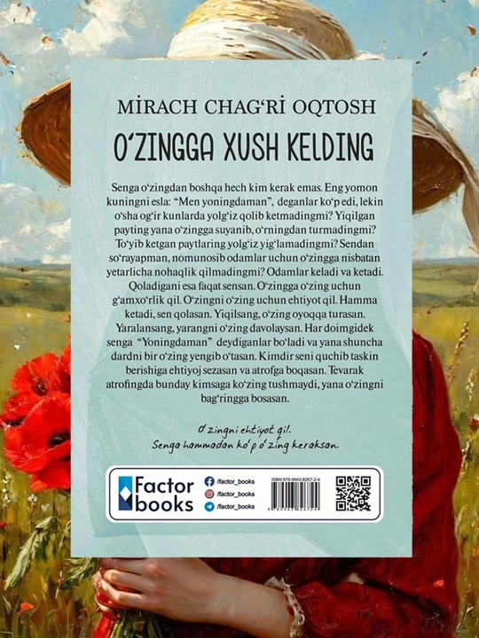 O‘ZINGGA XUSH KELDING, Mirach Chag‘ri Oqtosh