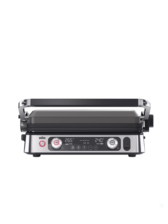 Elektr gril Braun CG9167 MultiGrill 9 Pro, 2200 Vt, termozond, 3 juft plastina