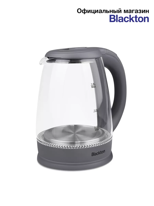 Электрический чайник Blackton Bt KT1800G, объем 1.8 л, мощность 1500 Вт