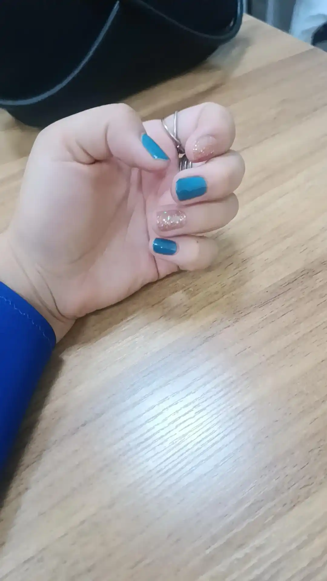 Yopishtiriladigan dizaynli tirnoqlar stikerlari, 14 dona
