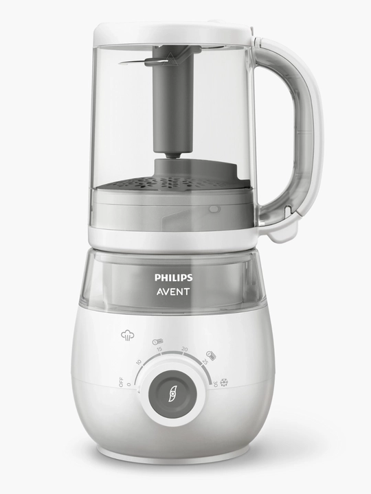 Пароварка-блендер Philips Avent SCF883/02, 4 в 1, 1000 мл, белый, без BPA