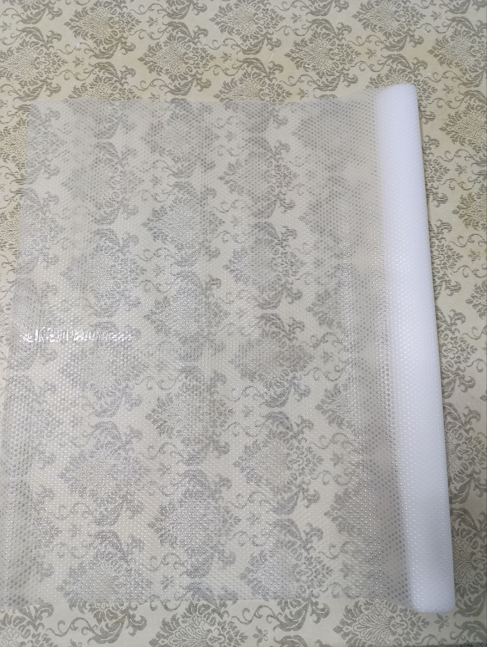 Коврик силиконовый в кухонный ящик, холодильник, шкаф 45*300, 60*300 см