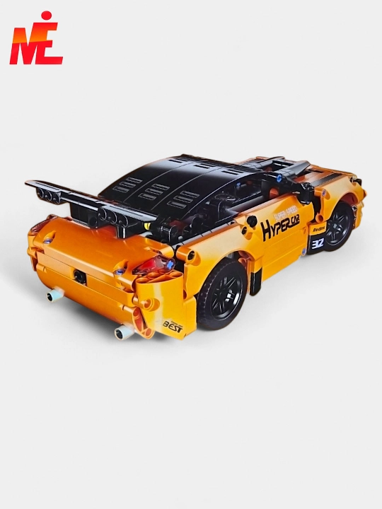 Mould King 15006 Dodge Challenger — радиоуправляемый конструктор (оранжевый)