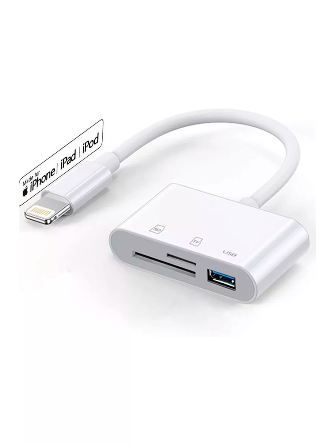 Kartani o'quvchi kartrider USB Type-C, Usb, Tf, SD, 3 tasi 1 da - 