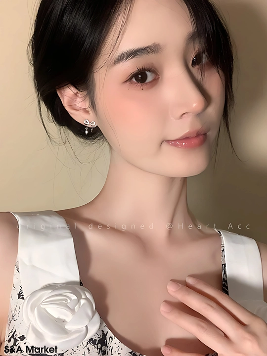 Серьги для женщин, легкие и гладкие