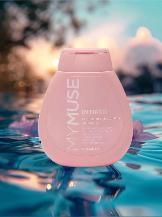 Гель для интимной гигиены Intimiti, с молочной кислотой и пантенолом, 250 мл