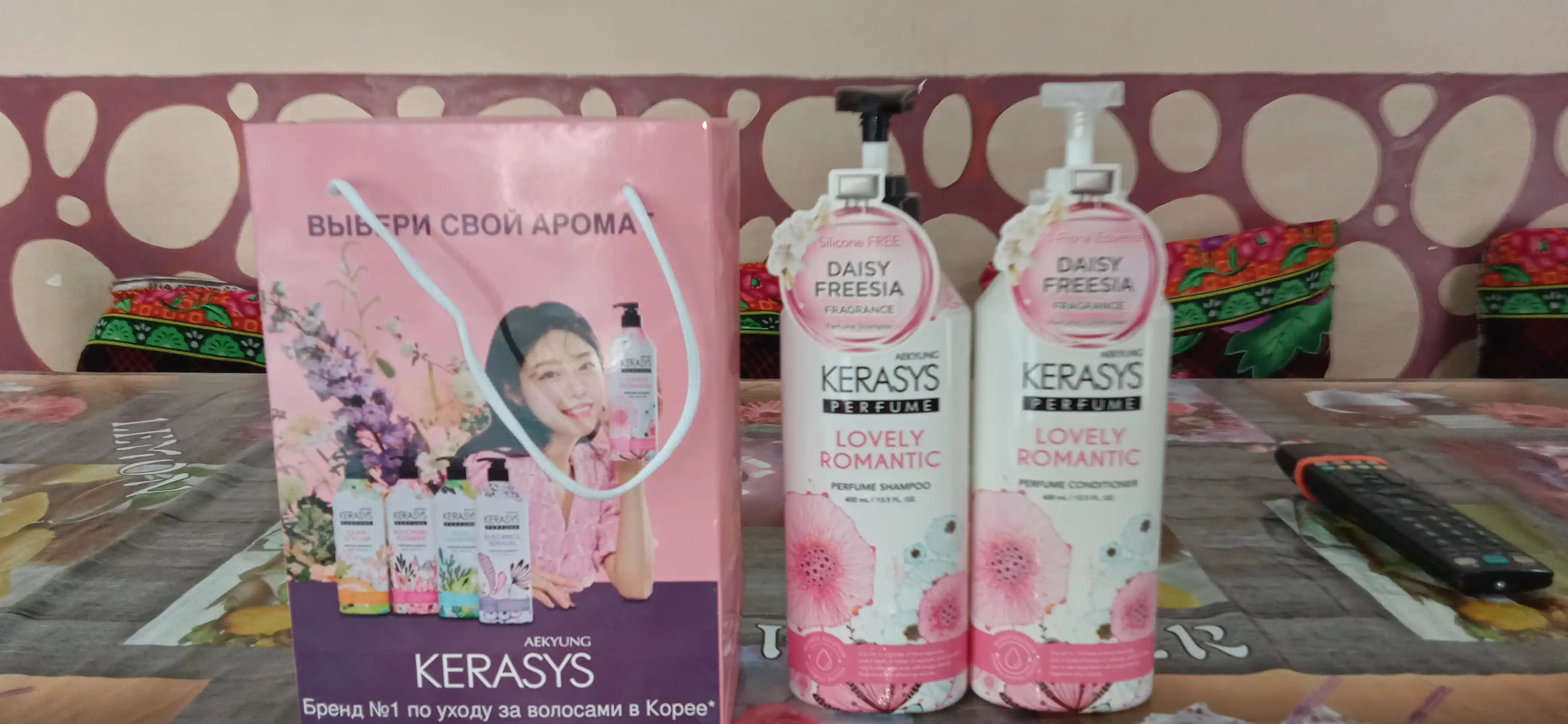 Набор ароматных шампуня и кондиционера Kerasys, для подарка, по 400 мл каждый