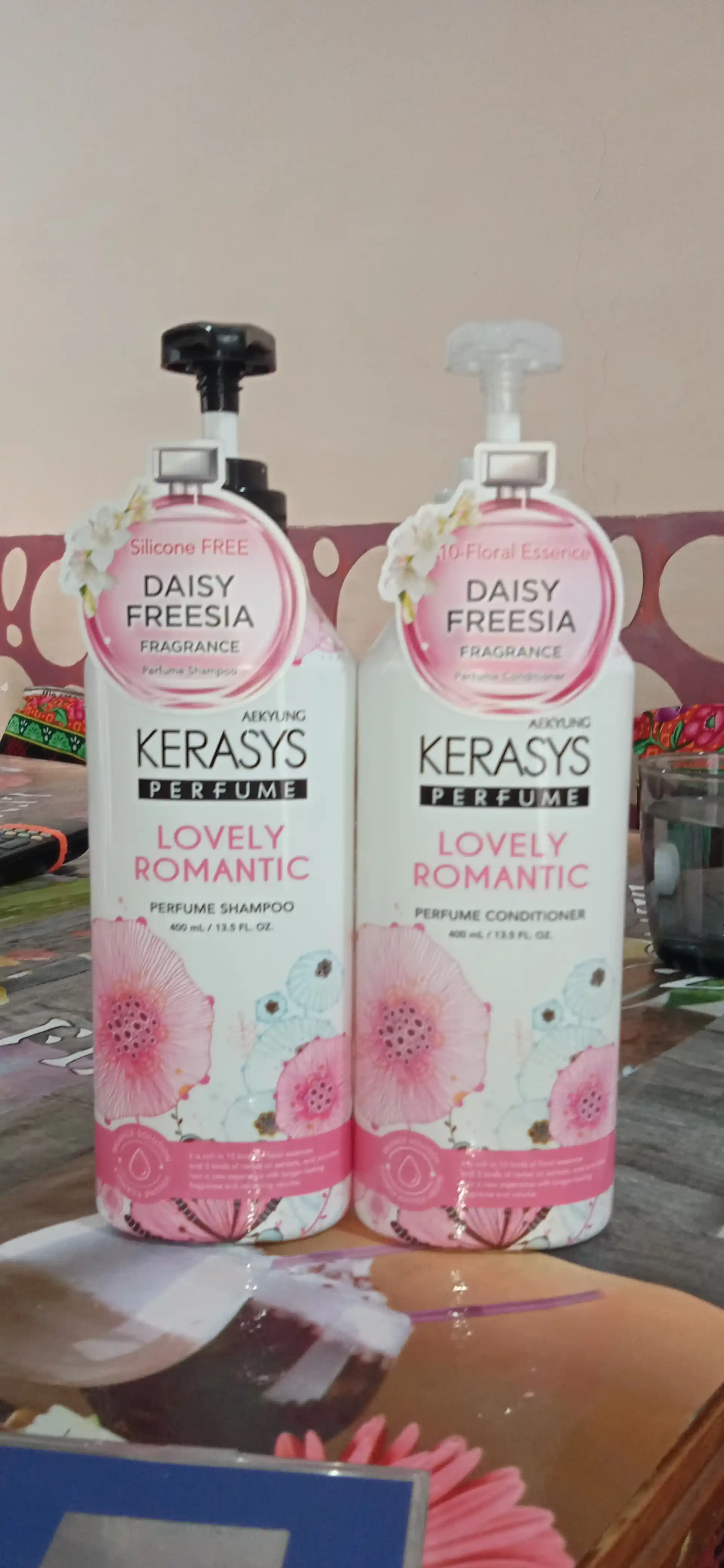 Набор ароматных шампуня и кондиционера Kerasys, для подарка, по 400 мл каждый