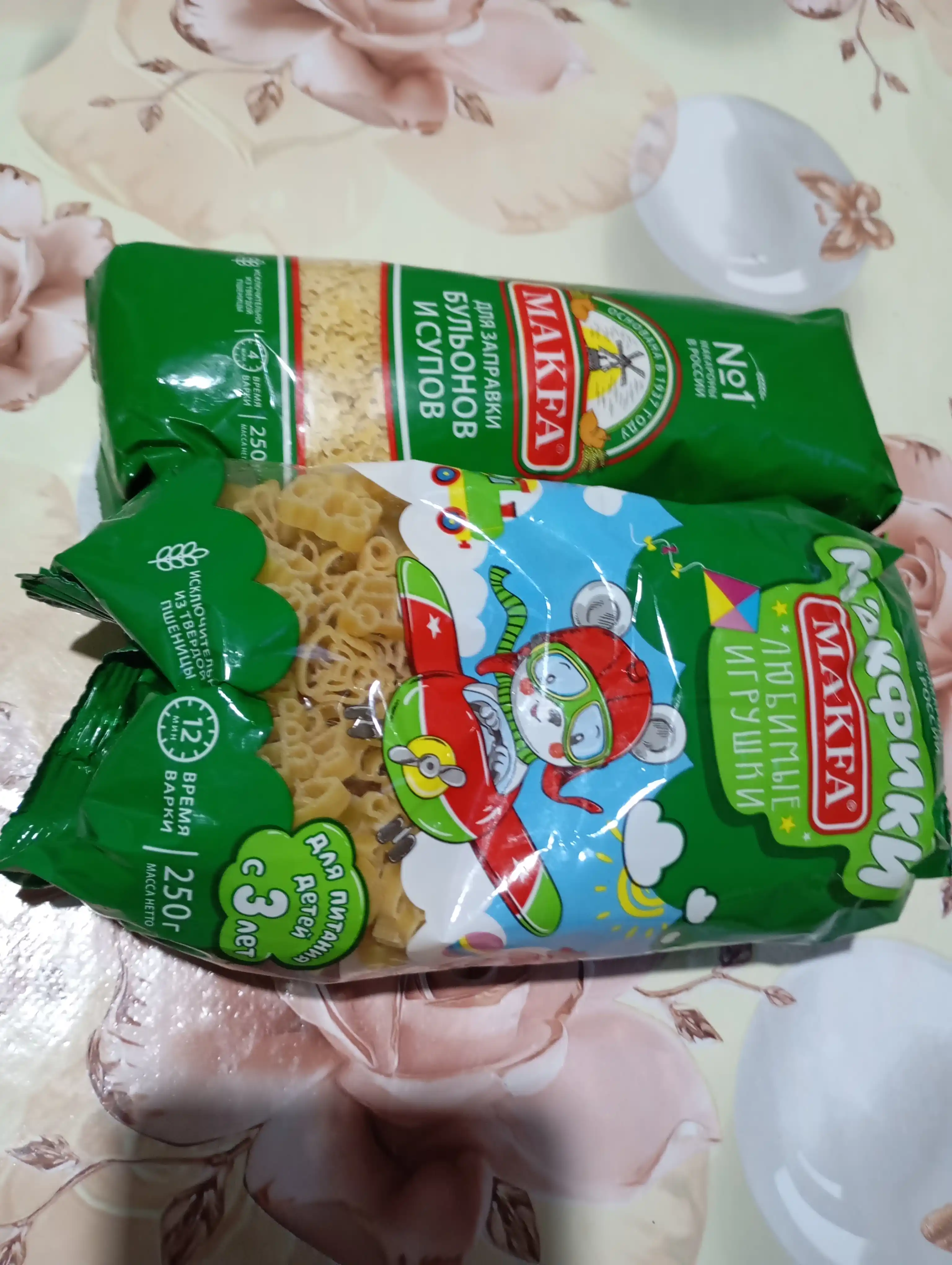 Макароны Макфики Любимые игрушки Makfa, 250 g