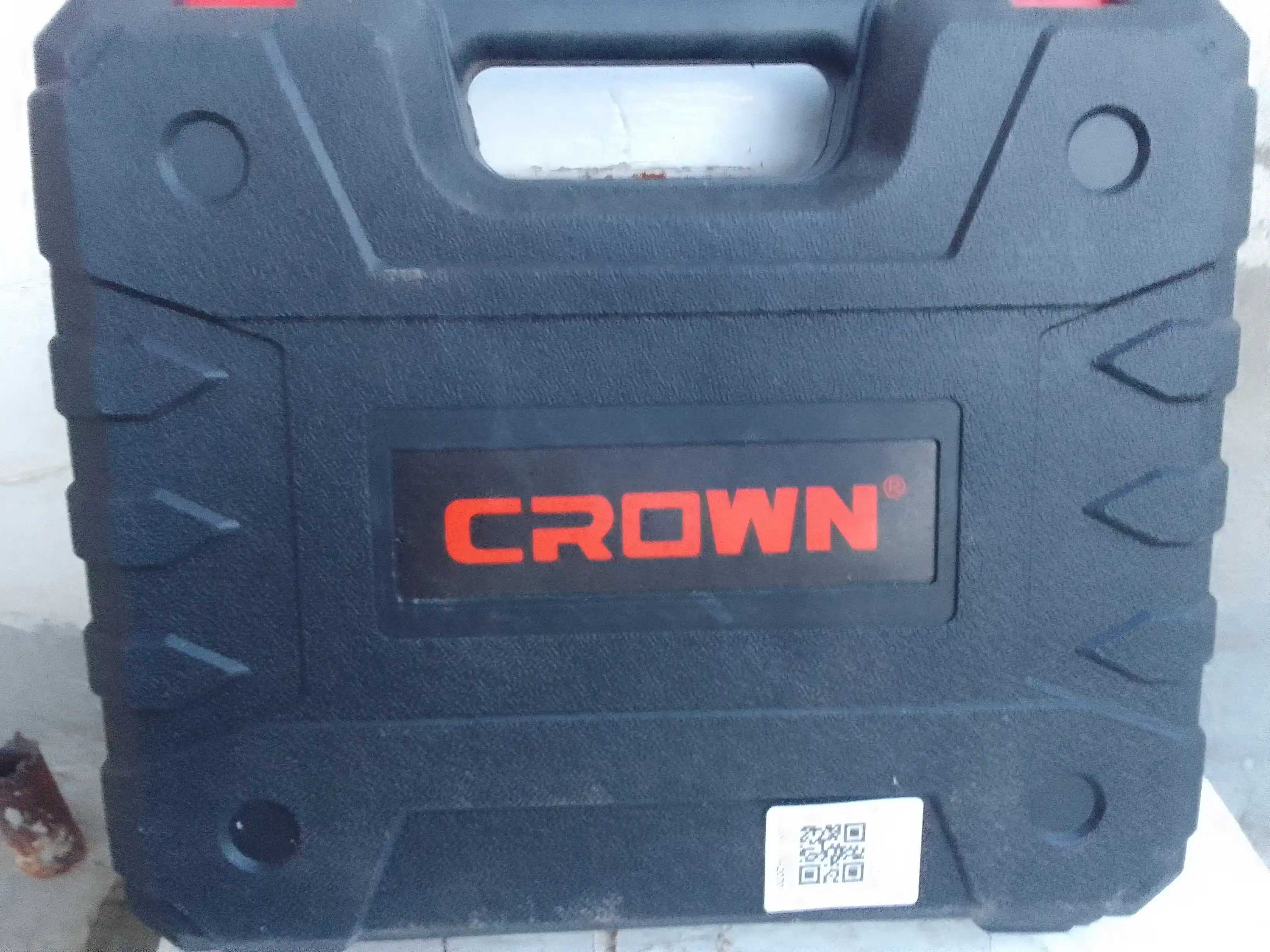 Professional CROWN cho‘tkasiz zarba motori shurupovektori, akkumulyatorli, 2 dona
