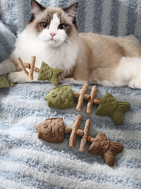 Игрушка для кошек с лакомством кошачьей мятой, шарик, лизун