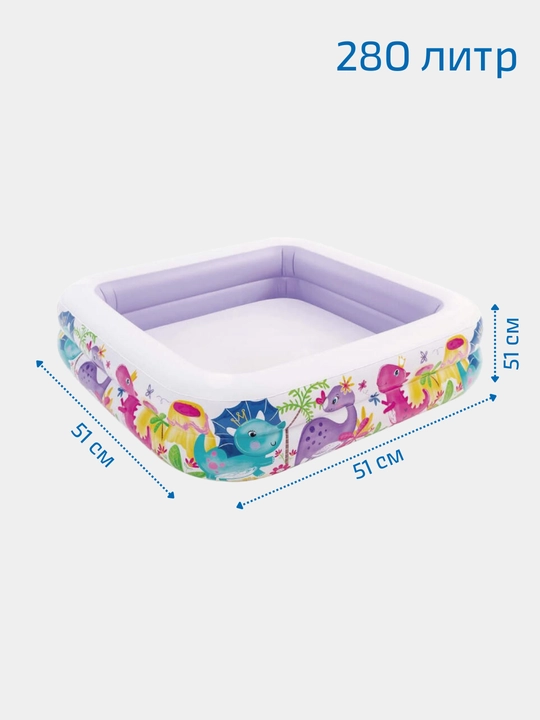 Надувной бассейн Intex Easy Set, для детей
