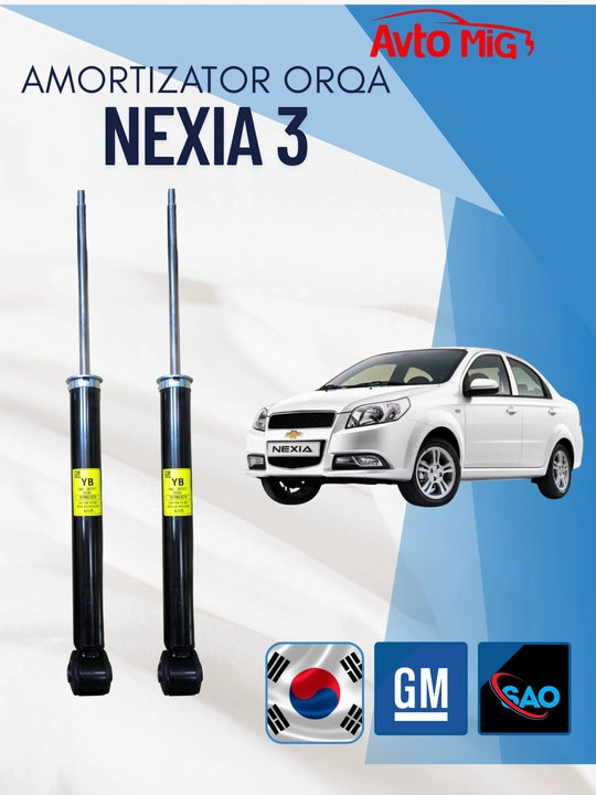 Aмортизатор Задние Nexia 3 Korea SAO (2 шт) - 