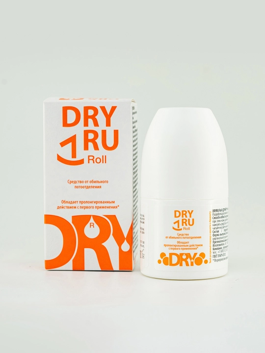 Дезодорант антиперспирант длительного действия Dry RU Roll, 50 мл