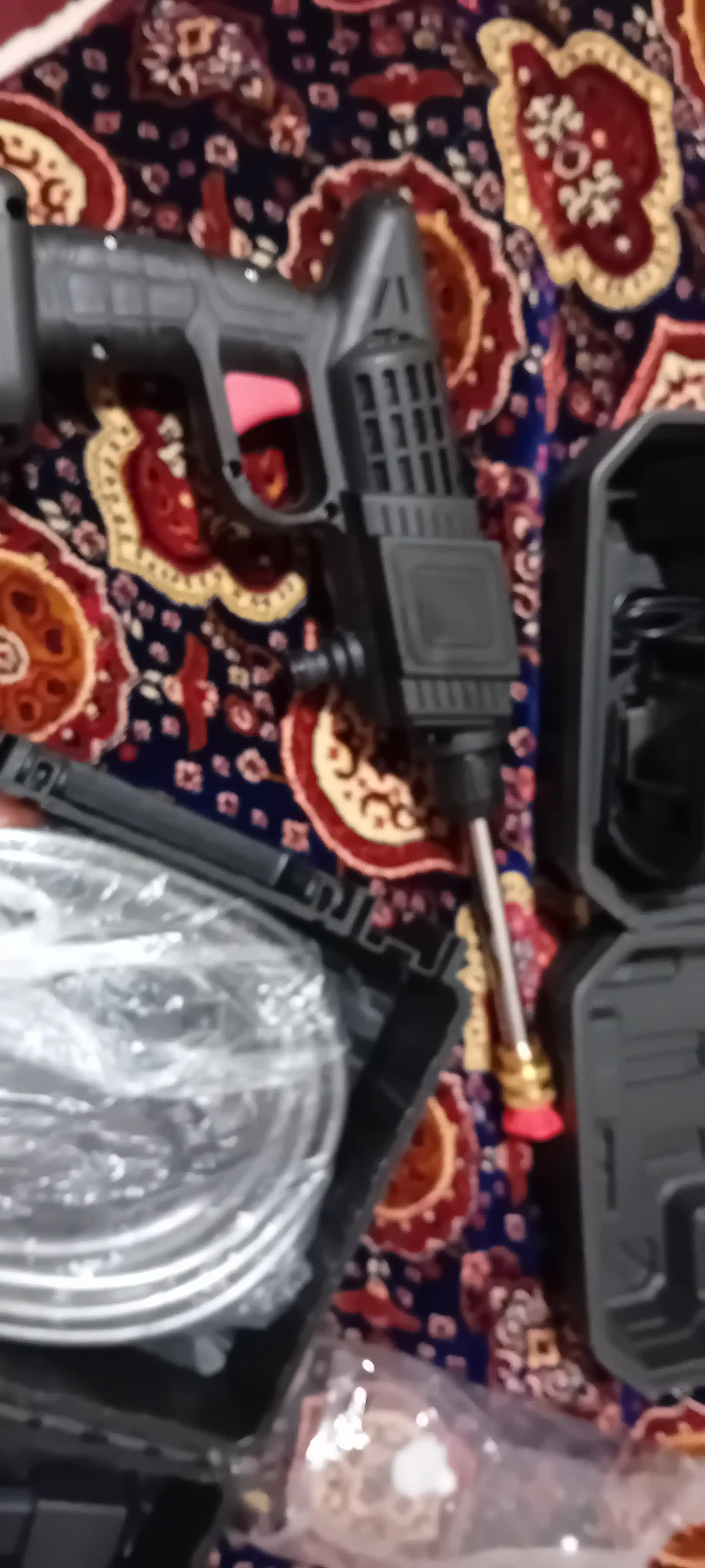Akkumulyatorli mini moyka 48V, avtomobil va uy uchun ko‘pikli bosimli purkagich