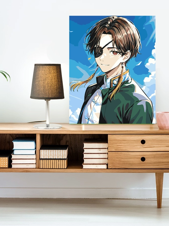Raqamlar bo'yicha rasm chizish ARTERY "Anime" 40×50 sm, bo'yoqli holst, bo'yama to'plami