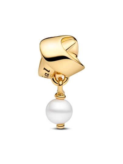 Pandora “Someone Special” sharmi, marvarid va 14K oltin qoplama bilan 763784C01
