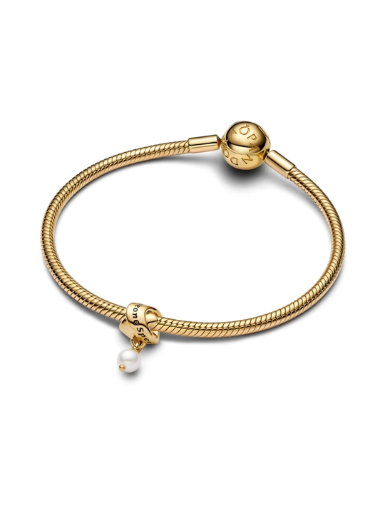 Pandora “Someone Special” sharmi, marvarid va 14K oltin qoplama bilan 763784C01