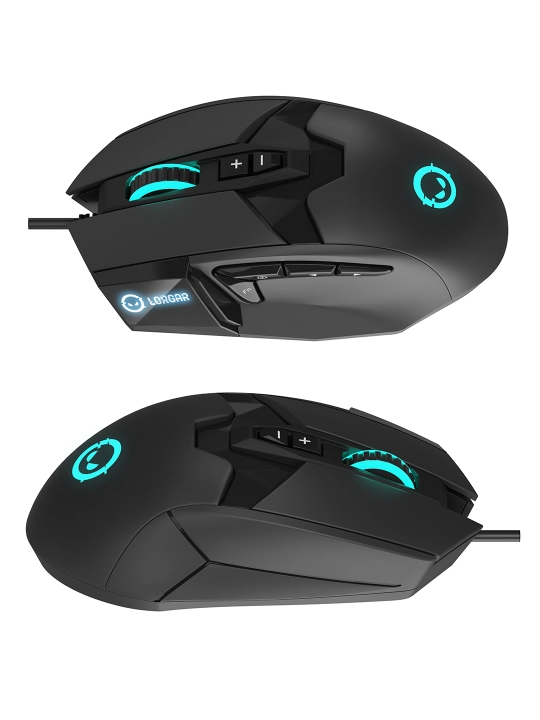 Gaming sichqoncha simli Lorgar Stricter 579, RGB yoritgich bilan
