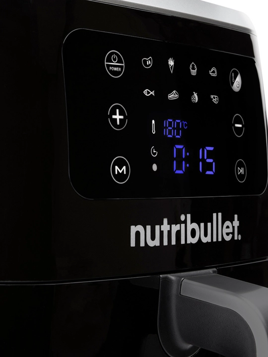 Аэрогриль NUTRIBULLET NBA071B, 7 л, 1800 Вт, 8 программ, сенсорное управление