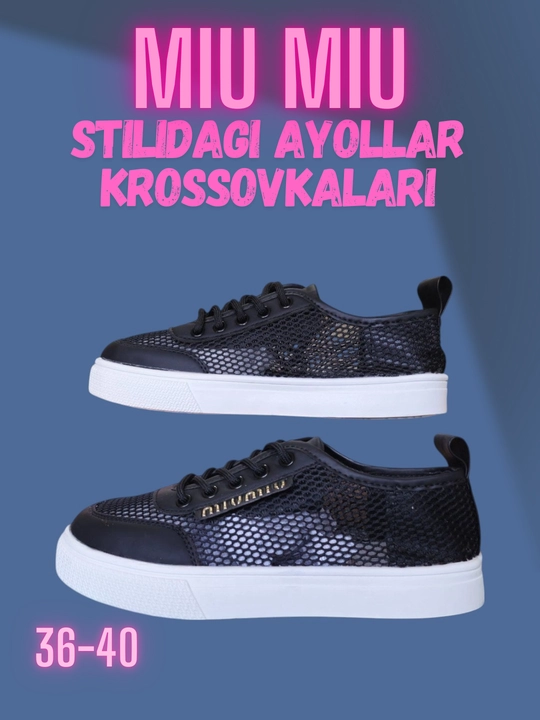 Loro piano stilidagi ayollar yozgi krossovkalari - 