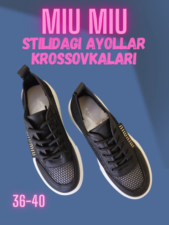 Loro piano stilidagi ayollar yozgi krossovkalari