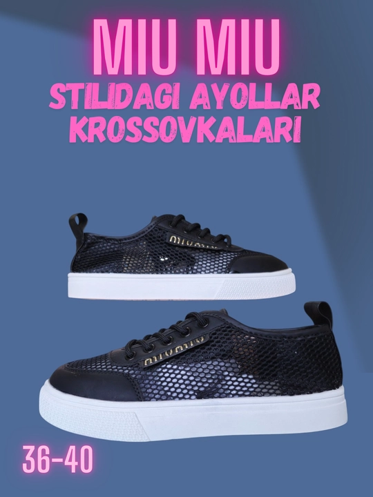 Loro piano stilidagi ayollar yozgi krossovkalari