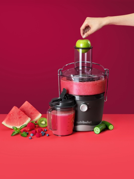 Nutribullet NBJ100G sharbat chiqargichi, 800 Vt, 2 tezlik, 1,5 l