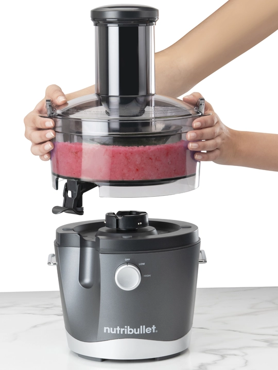 Nutribullet NBJ100G sharbat chiqargichi, 800 Vt, 2 tezlik, 1,5 l