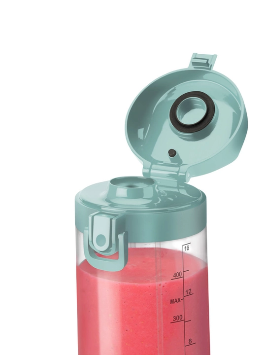 Блендер портативный мини Nutribullet NBP003LBL, аккумуляторный, 475 мл