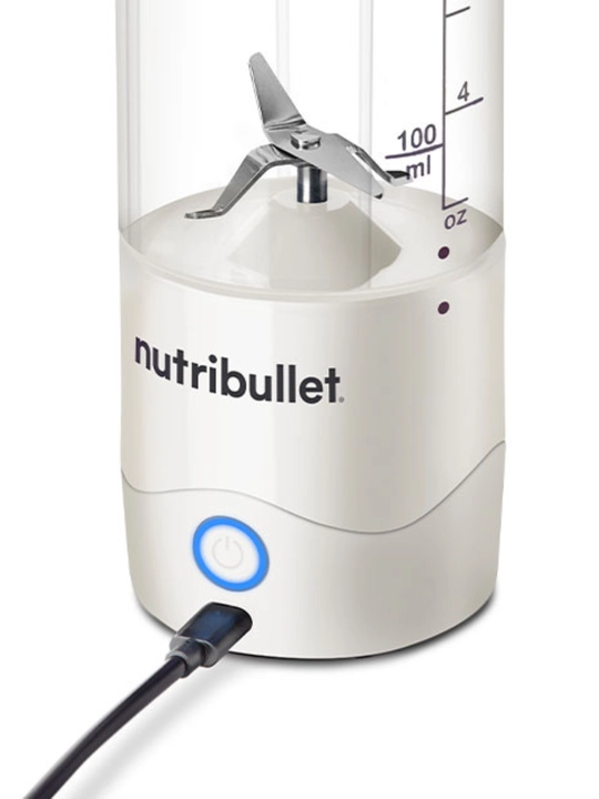 Блендер портативный мини Nutribullet NBP003W, аккумуляторный, 475 мл