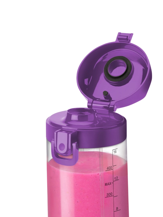 Блендер портативный мини Nutribullet NBP003PU, аккумуляторный, 475 мл