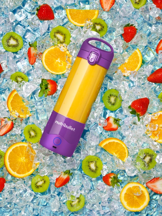 Блендер портативный мини Nutribullet NBP003PU, аккумуляторный, 475 мл