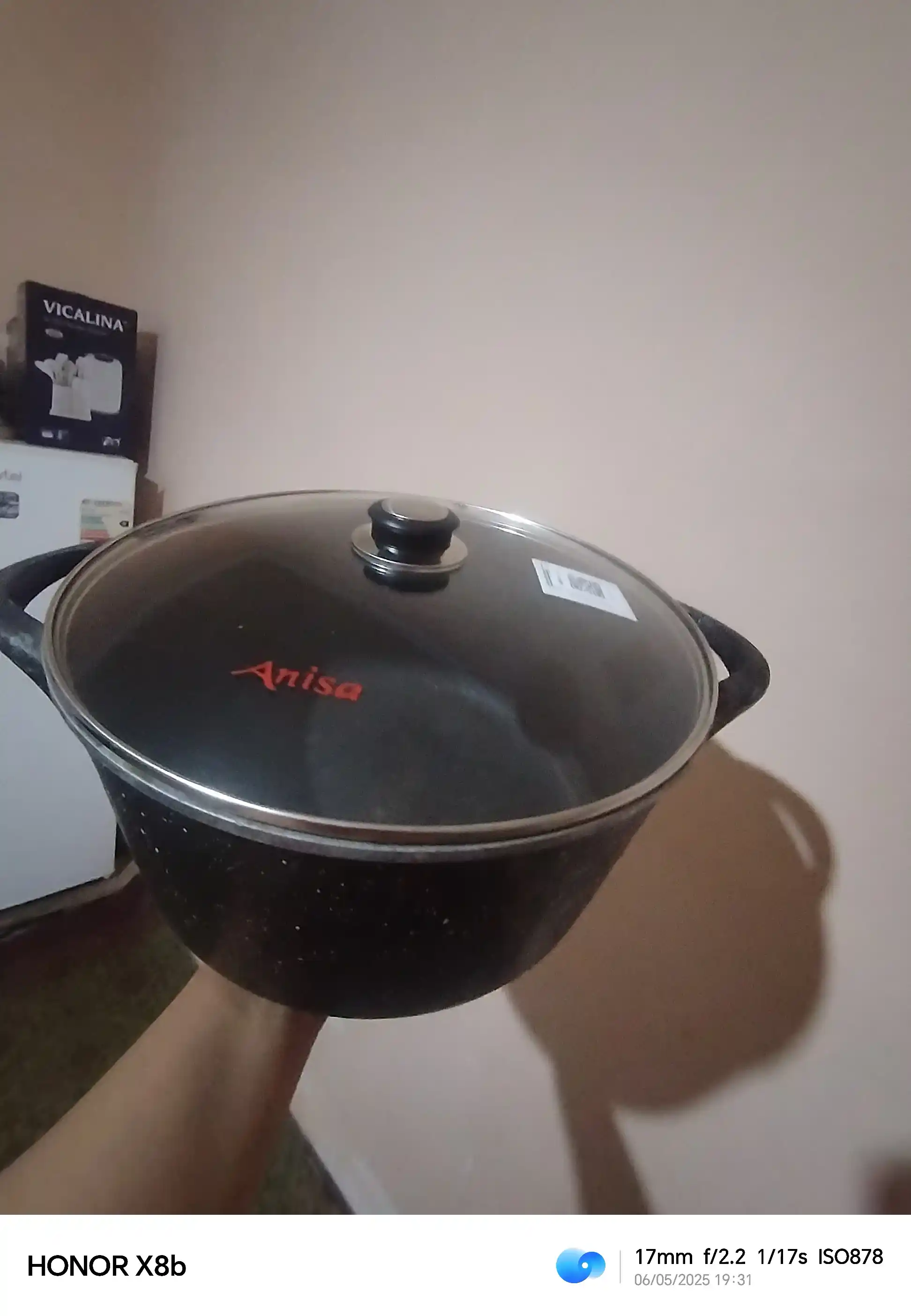 Кухонная стеклянная крышка, для сковородок, казана и кастрюль