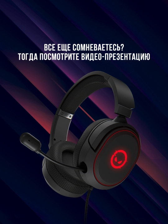 Simli quloqchin mikrofon bilan Lorgar Kaya 460 va 360, RGB yoritgich bilan va yoritilmagan