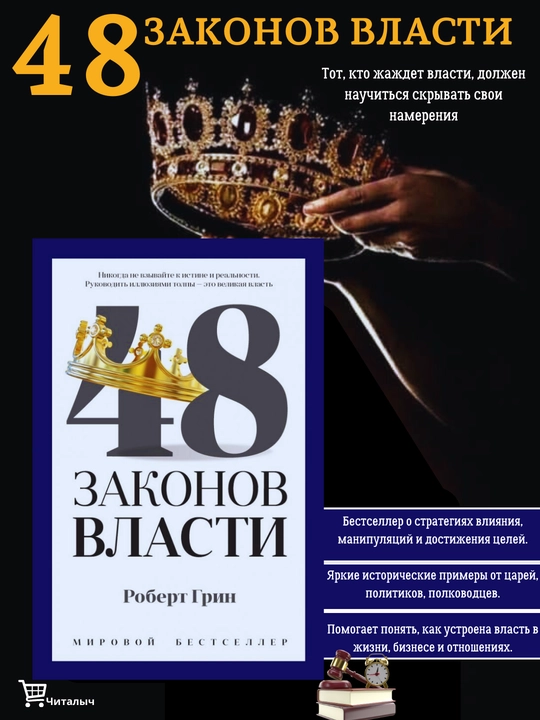 48 zakonov vlasti, Robert Green - 