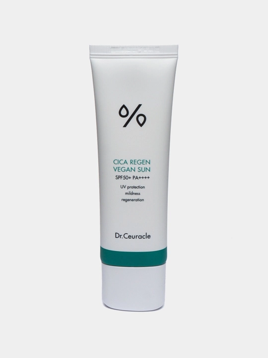 Yuz uchun SPF 50+ PA++++ Centella bilan vegan quyosh kremi, 50 ml - 