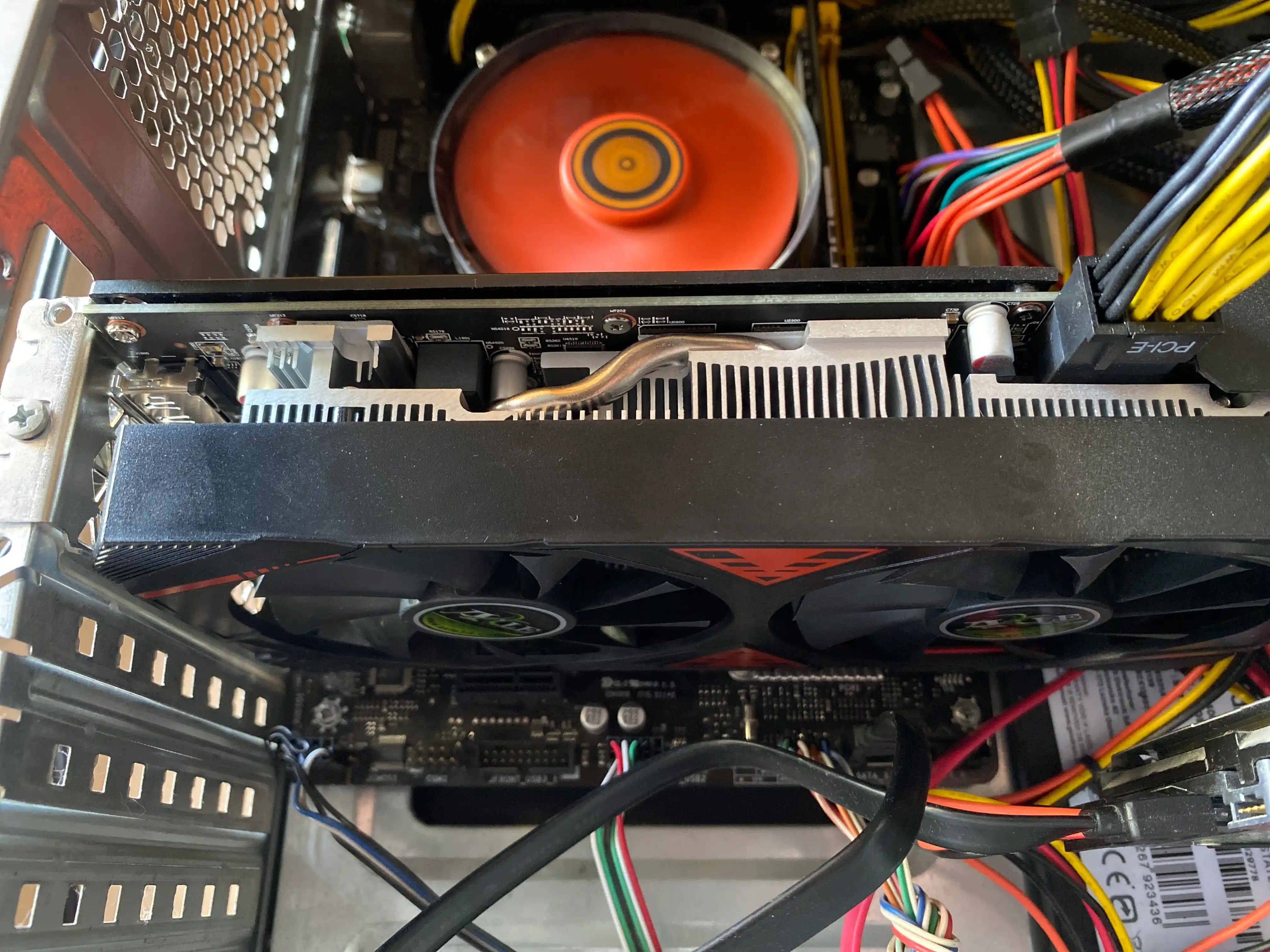 Игровая видеокарта AXLE RX 580, 8 ГБ, 2048SP, 256Bit, GDDR5, для ПК, HDMI, DP