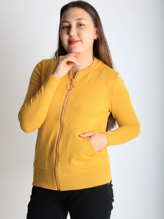 Ayollar jemperi – jun va paxta, iliq, yumshoq, universal o‘lcham