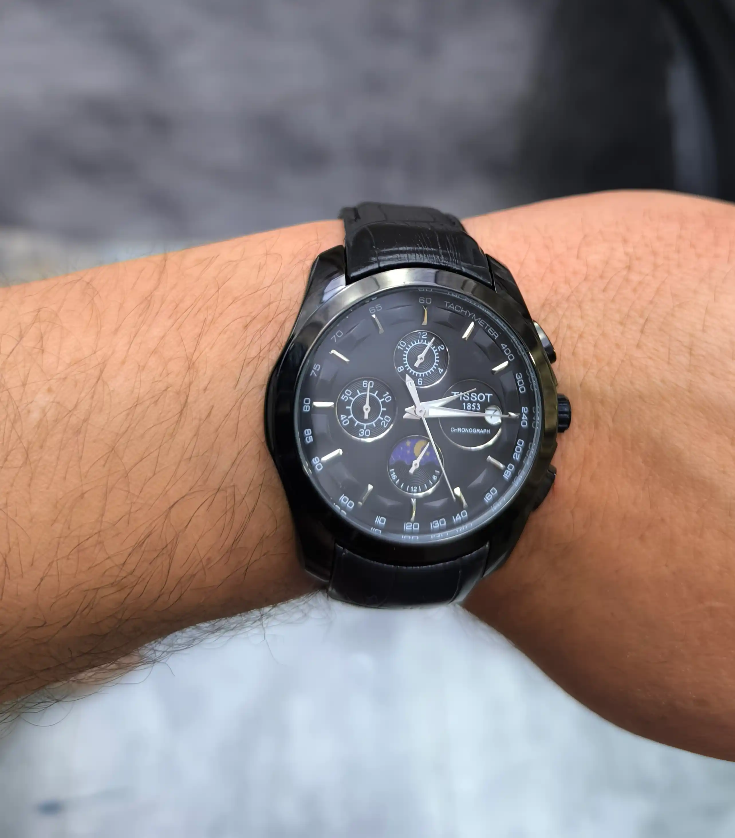 Erkaklar qo'l soati Tissot 1853 AAA, korobka va hujjatlari bilan
