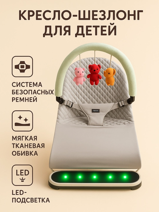 Детский шезлонг