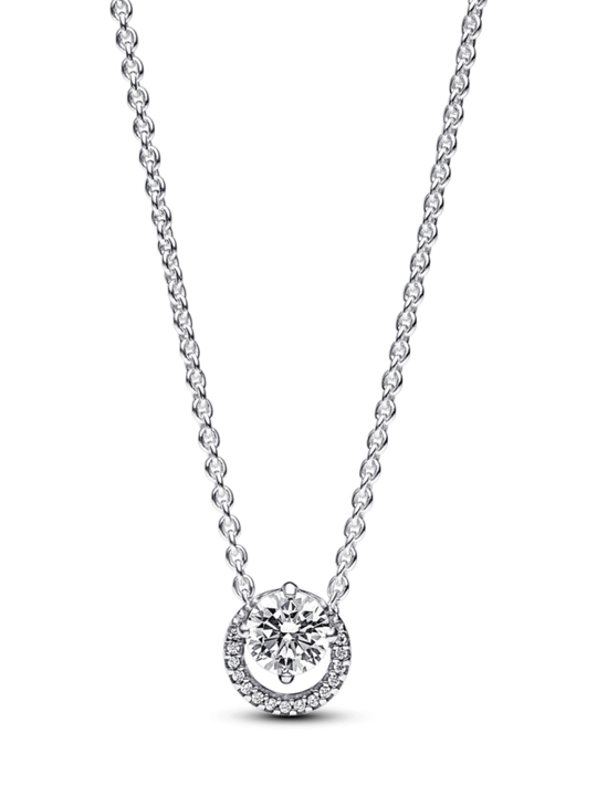 Pandora “Sparkling Halo” marjoni, 925 kumush va kubik sirkoniy bilan 391174C01