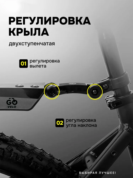 Крылья для велосипеда, пластиковые, универсальные, 24, 26, 27.5, 28, 29 дюймов