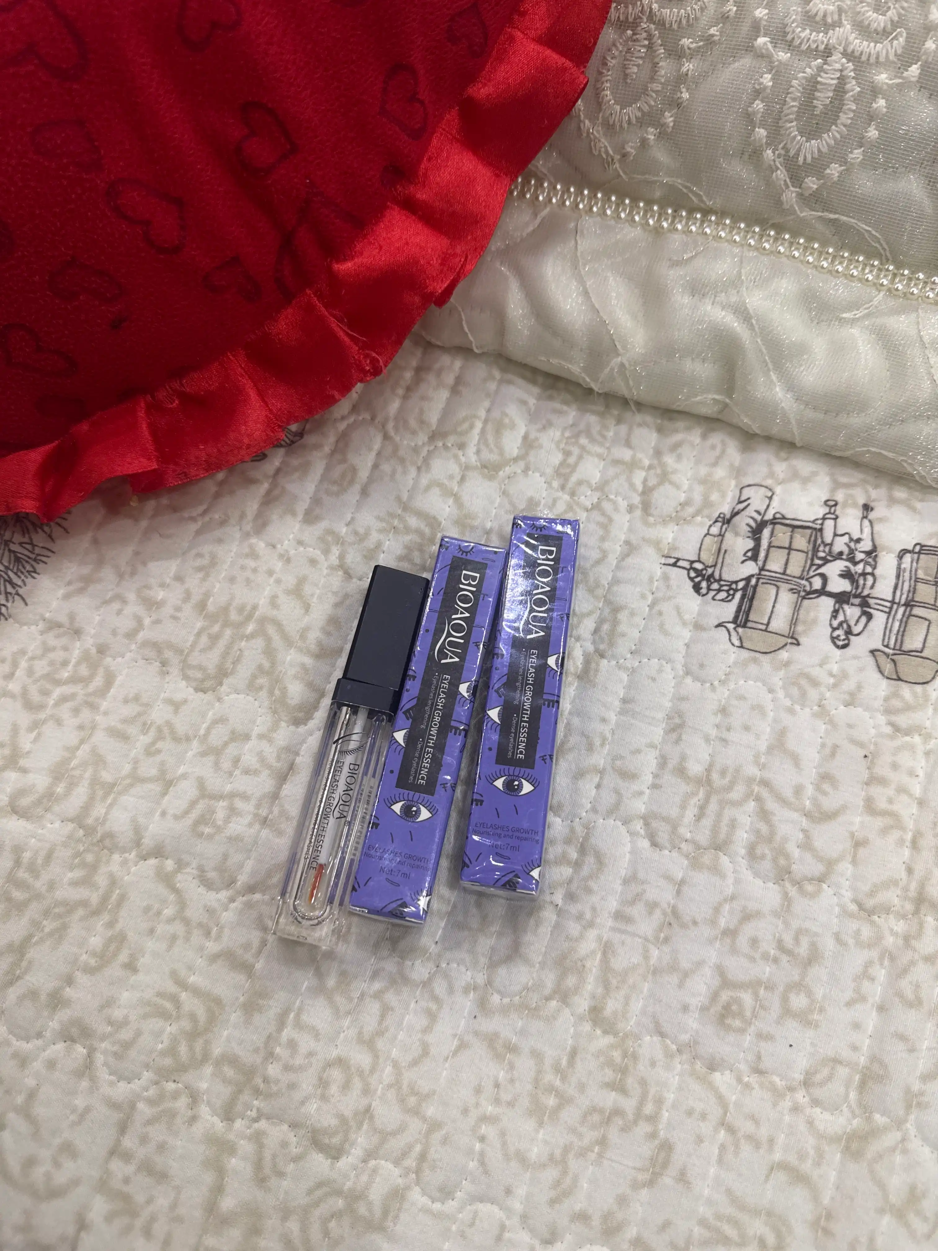 Эссенция для быстрого роста ресниц и питание бровей BioAqua Eyelash Growth Essence, 7 мл