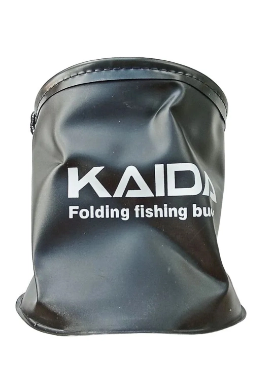 Ведро для воды и прикормки, складное, Kaida