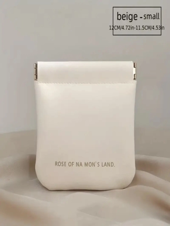 Легкая дорожная сумочка для гигиенических прокладок, монет и мелочей - 