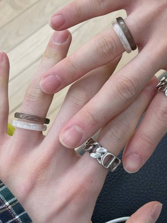 Парные кольца HYUNLIX RINGS STRAY KIDS - 