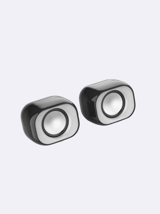 Колонки активные HP DHS-2111, для ПК и ноутбуков 6W, 3.5' mini jack+ USB