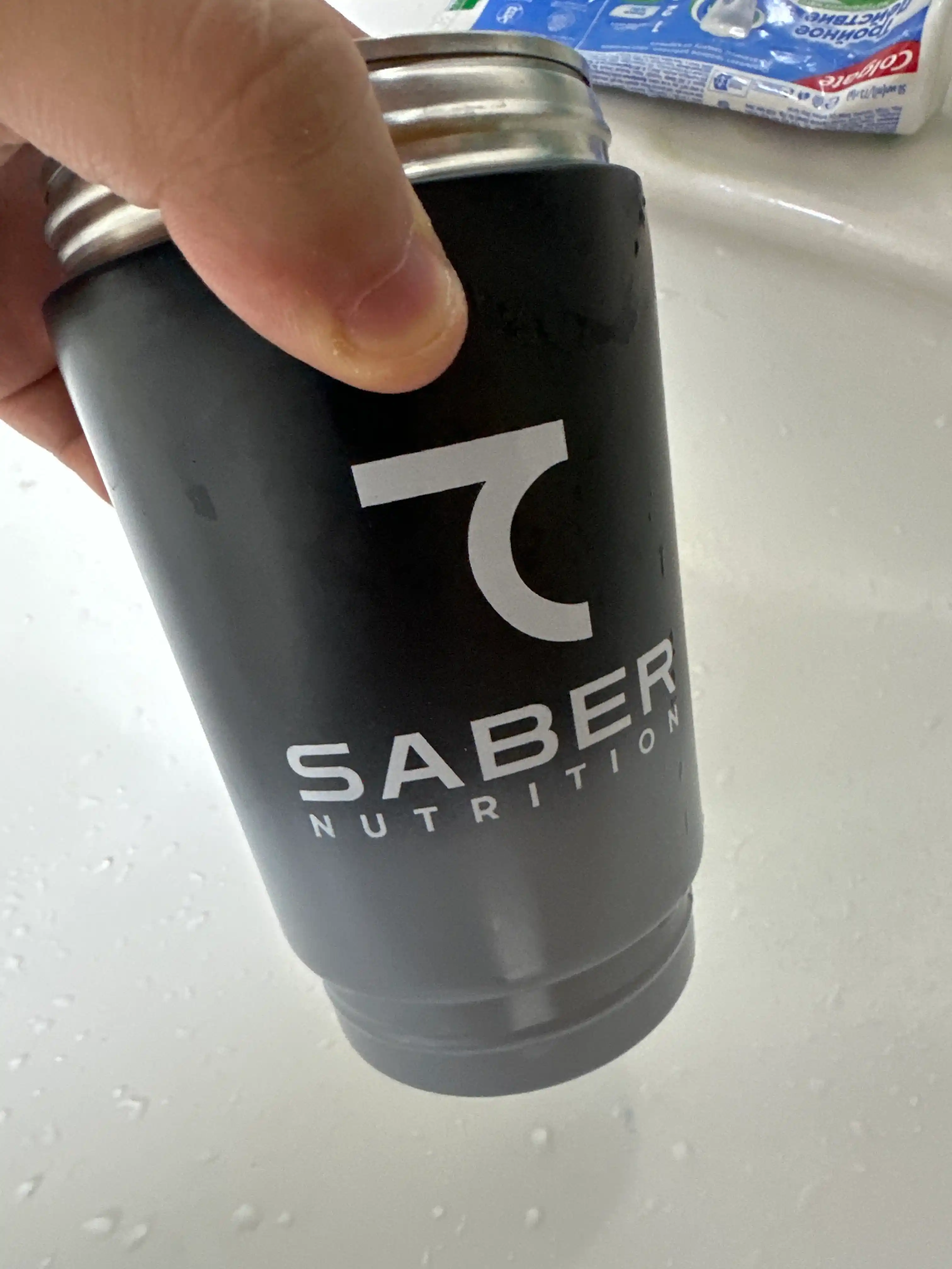 7 SABER stakanli Shaker, metall, 600 ml